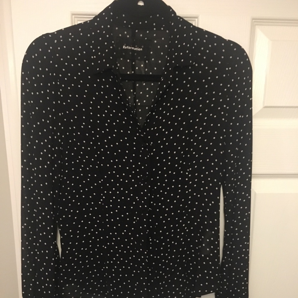 Reformation Blouse